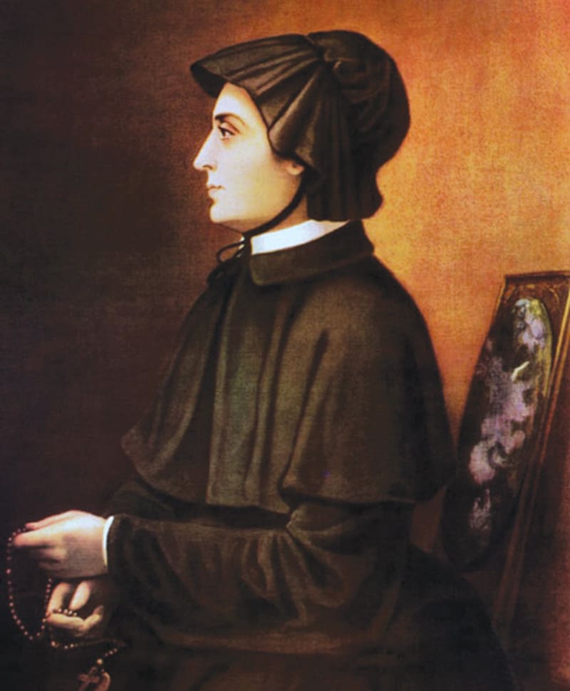 Retrato de Isabel Ann Seton